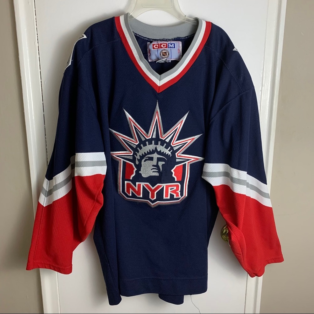 New York Rangers hockey reverse retro jersey